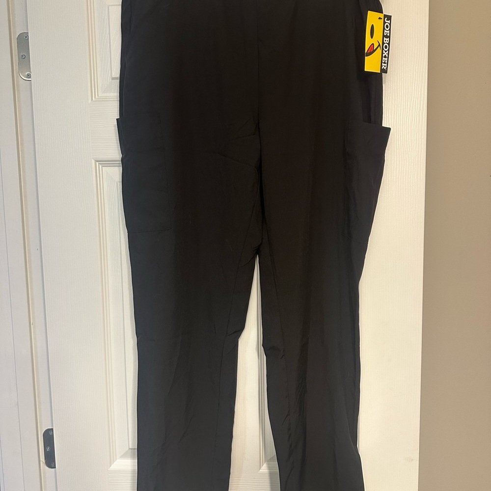 Joe Boxer Women's Black Cargo Pants